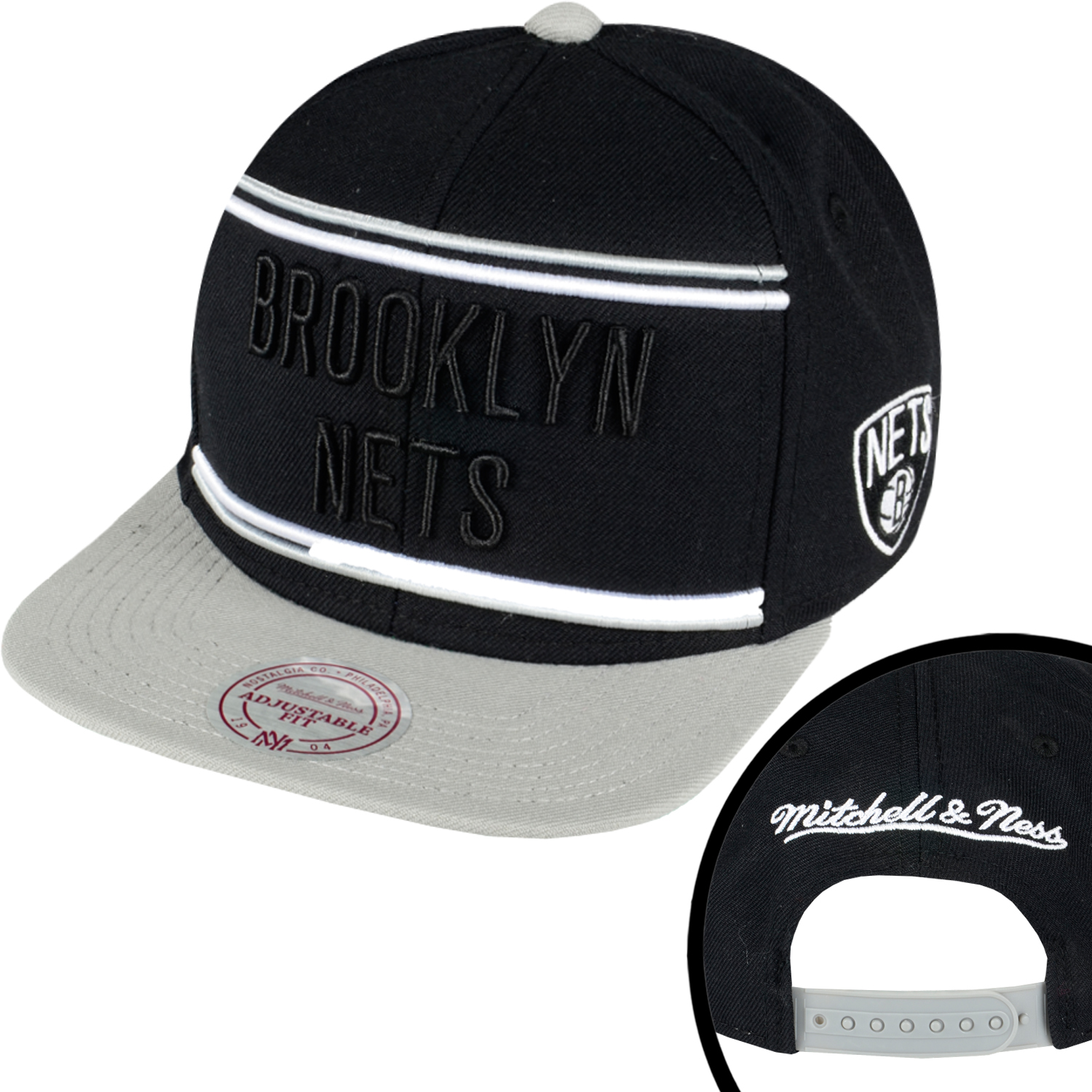NBA Brooklyn Nets MN Snapback Hat #36